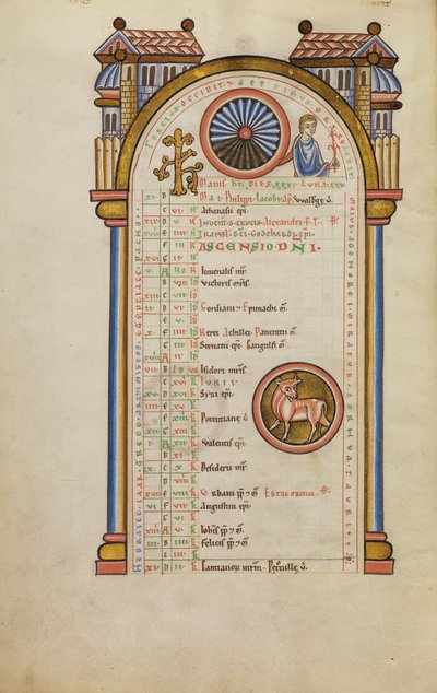 Mercury; Zodiacal Sign of Taurus by Unbekannt Unbekannt